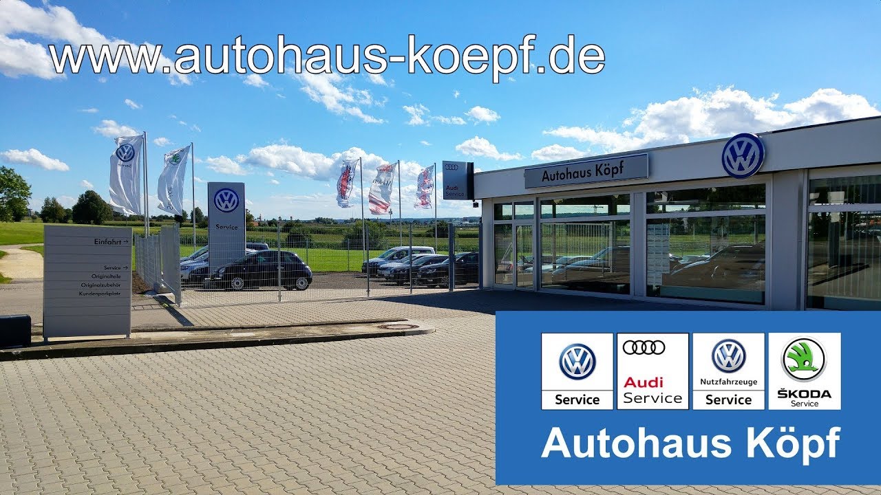 Das Autohaus Köpf in Röfingen bei Burgau